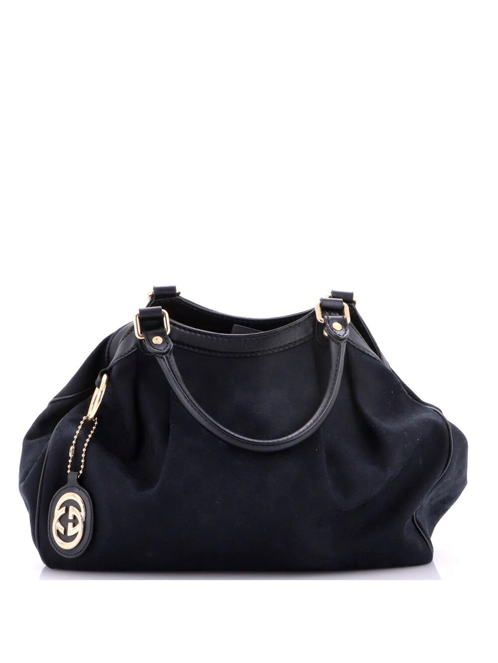 Gucci Sukey Tote Gg Canvas With Leather #373160G95B